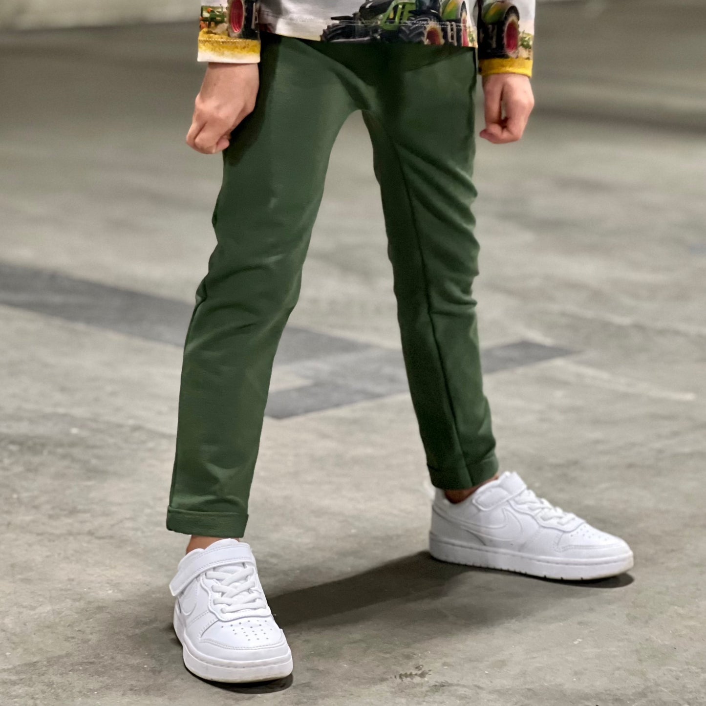 Niezawodne Spodnie oliwka