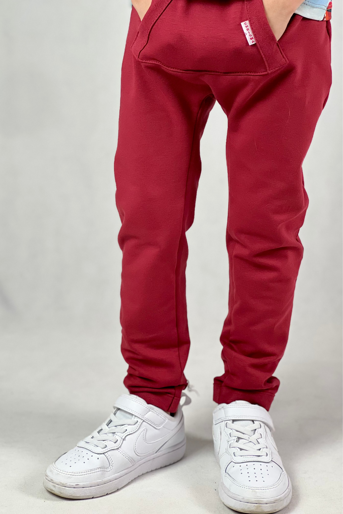 Niezawodne Spodnie bordo