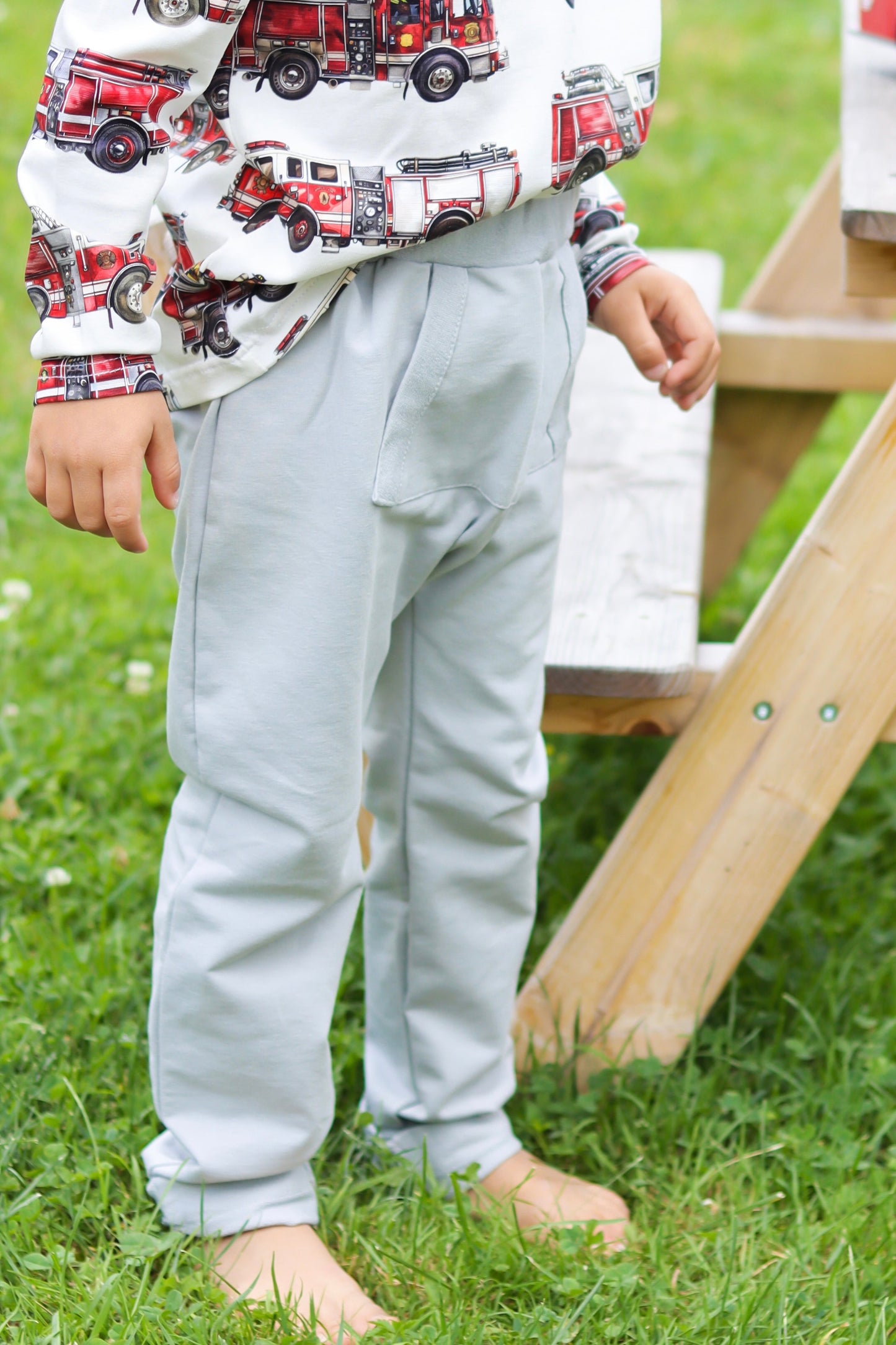 Niezawodne Spodnie Mleczny Szary