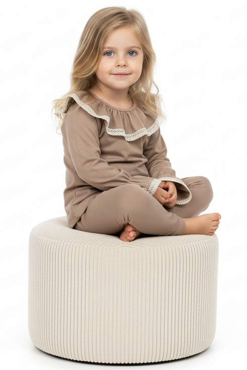 Komplet Noelle Beżowy