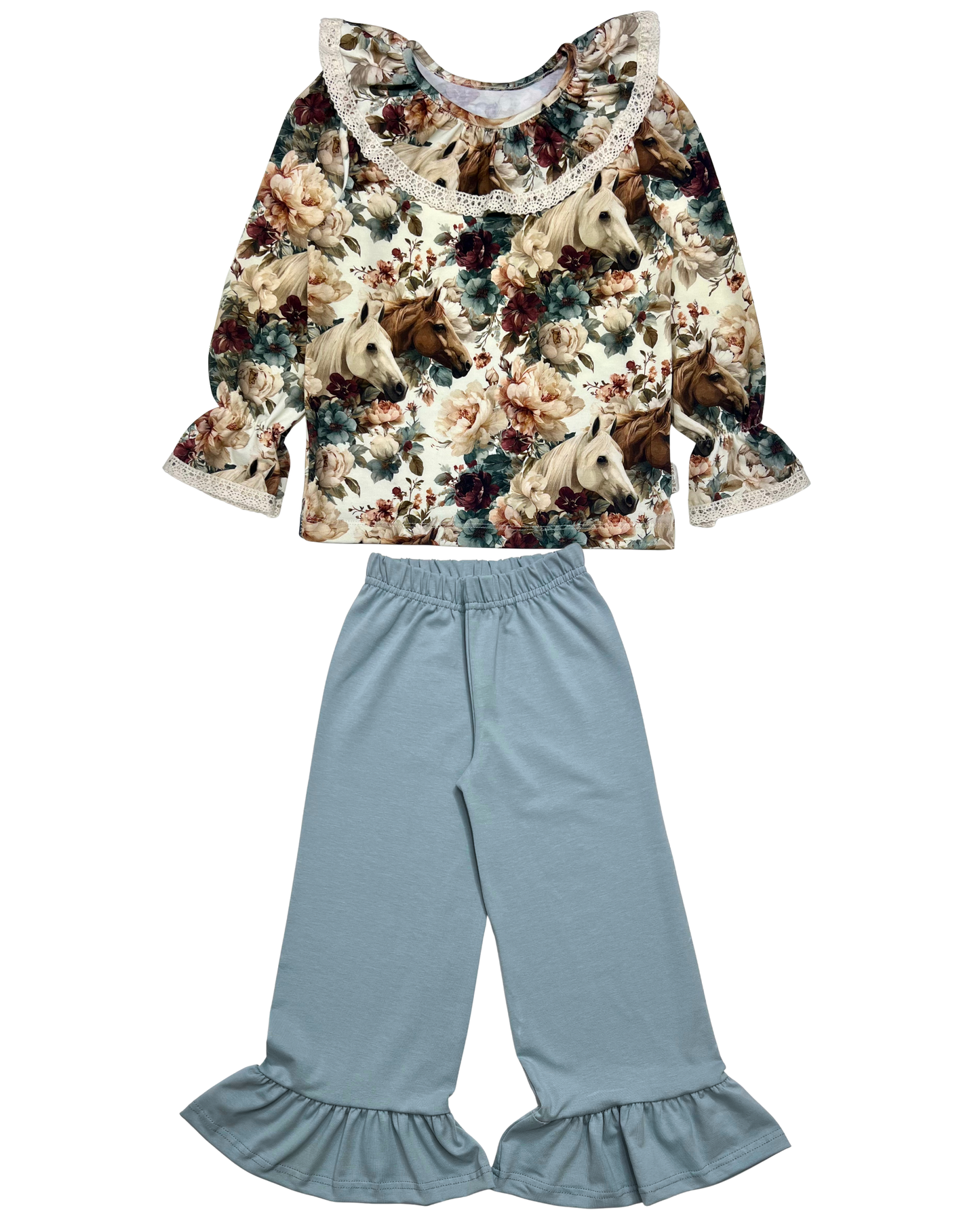 Spodnie Aurora Niebieskie