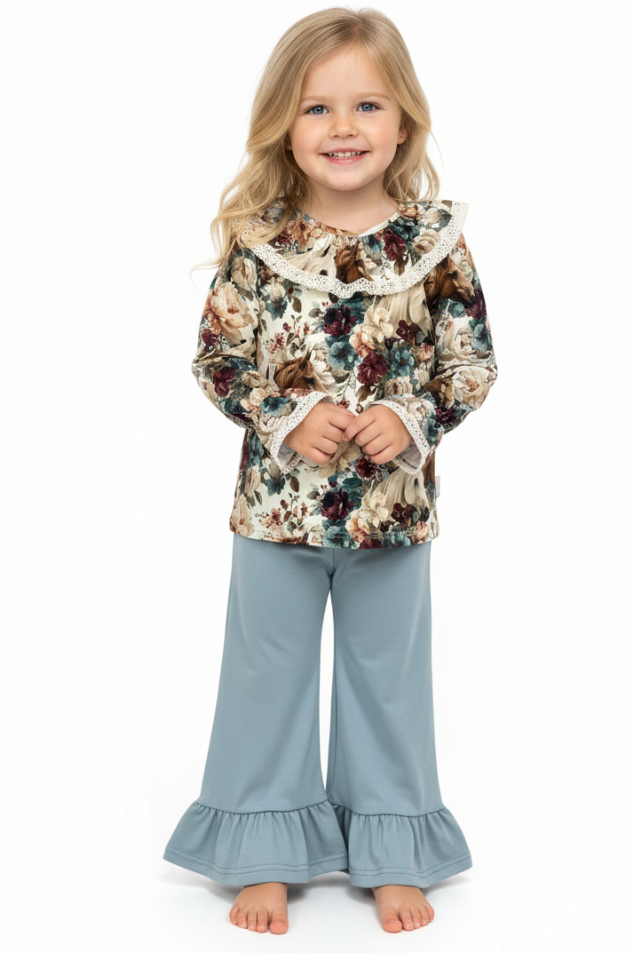 Spodnie Aurora Niebieskie