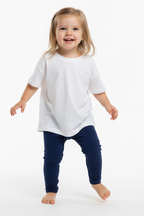 Legginsy Granatowe