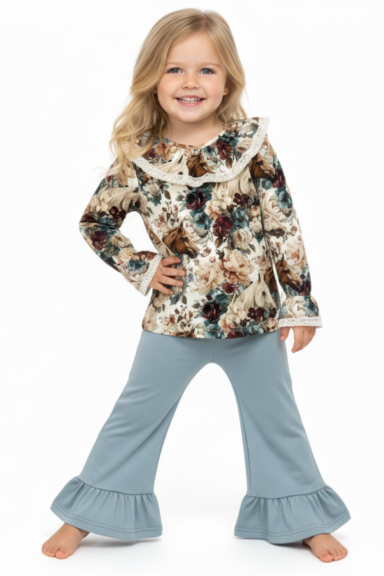 Spodnie Aurora Niebieskie