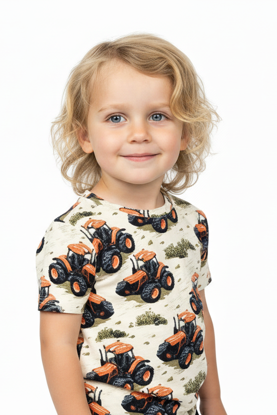 T-shirt Traktor Orange