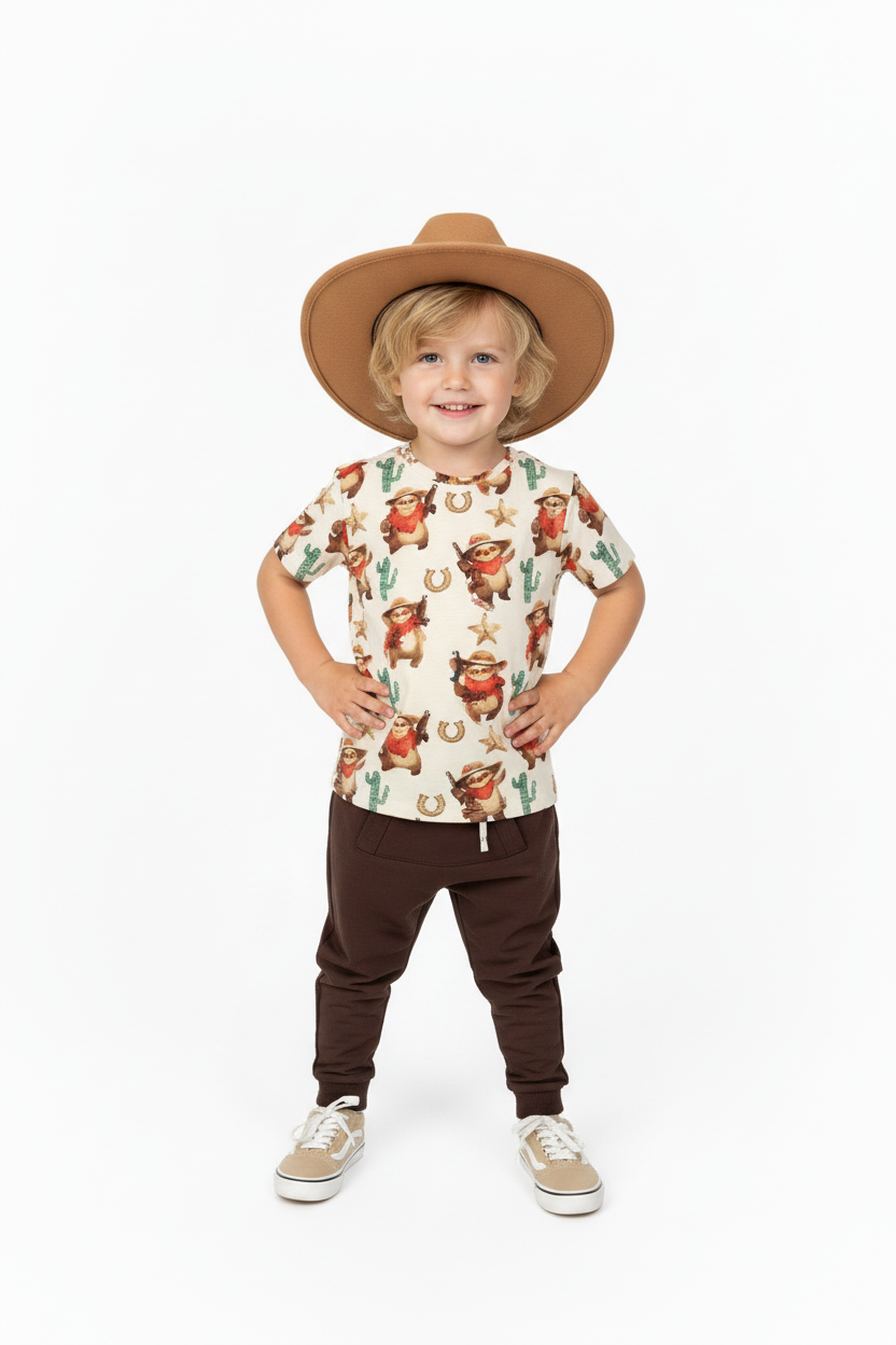 T-shirt Lazy Cowboy