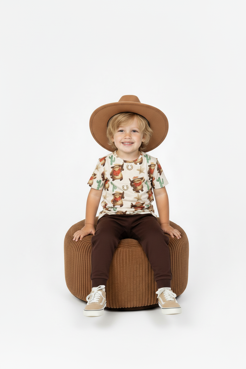 T-shirt Lazy Cowboy