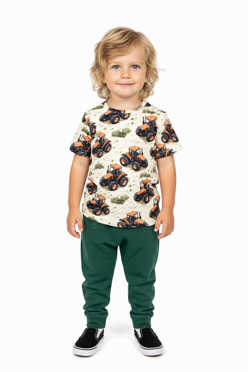 T-shirt Traktor Orange