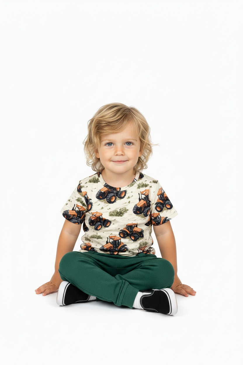 T-shirt Traktor Orange