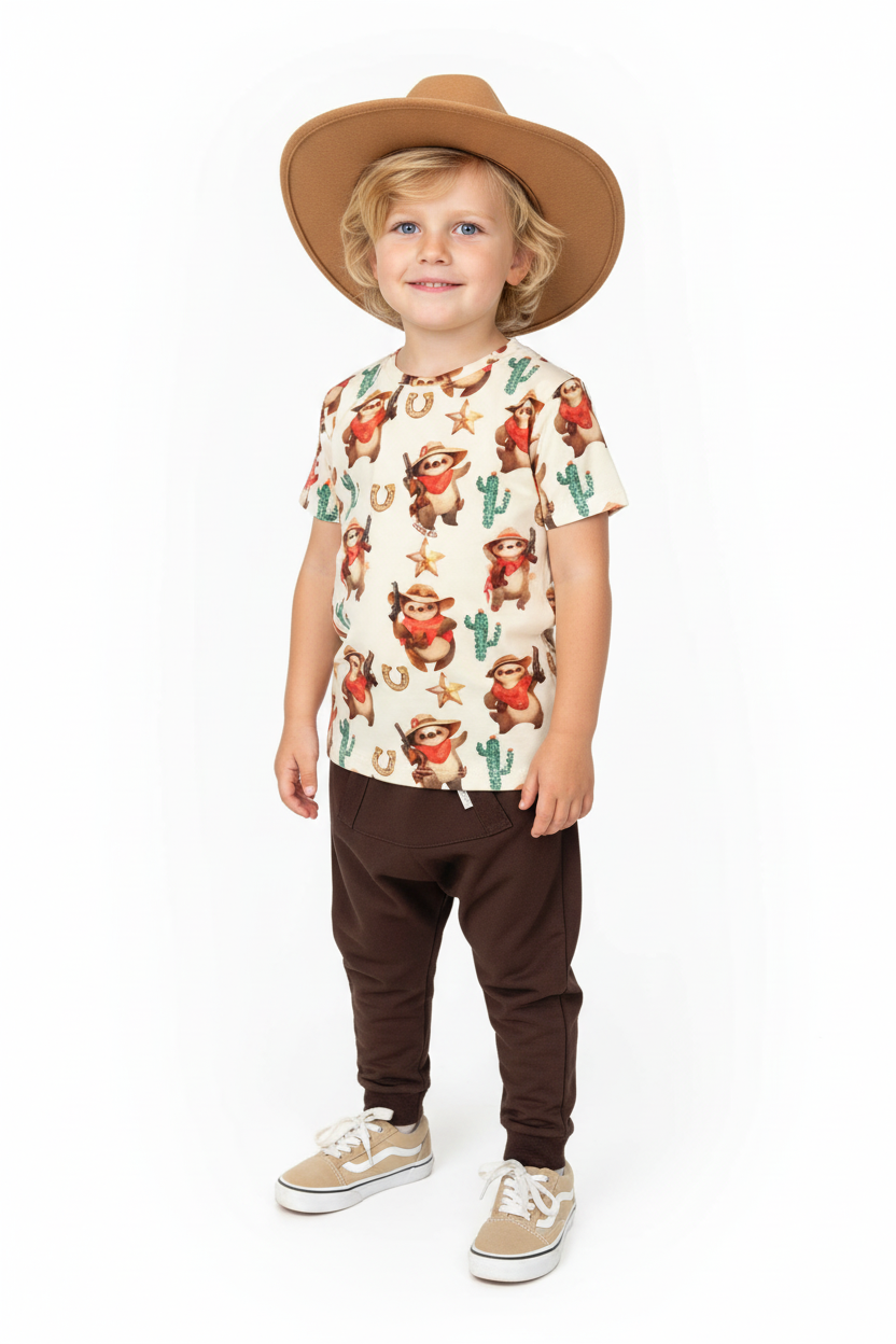 T-shirt Lazy Cowboy