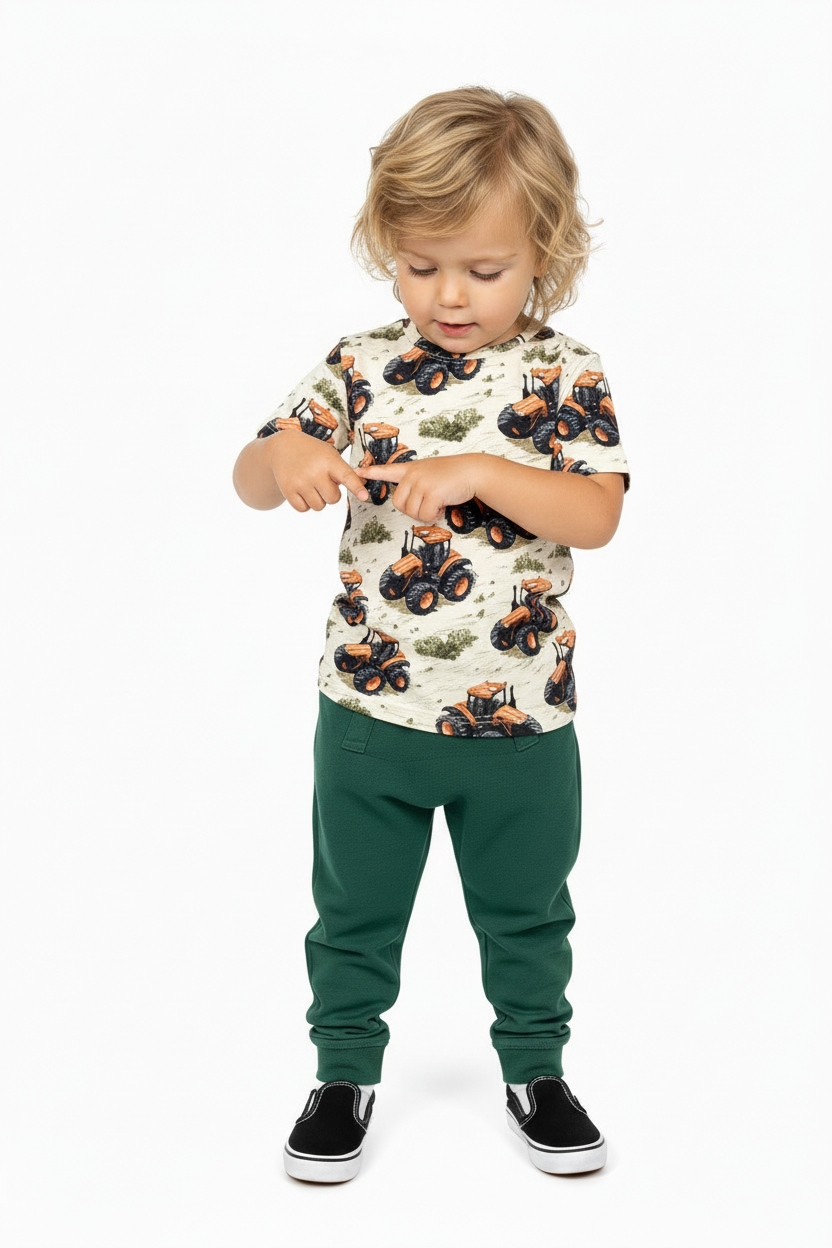 T-shirt Traktor Orange