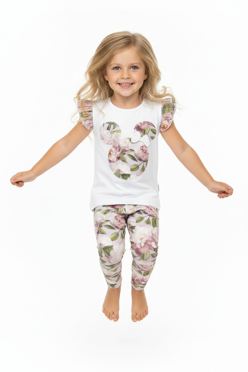 Komplet Miki Pink Peonies