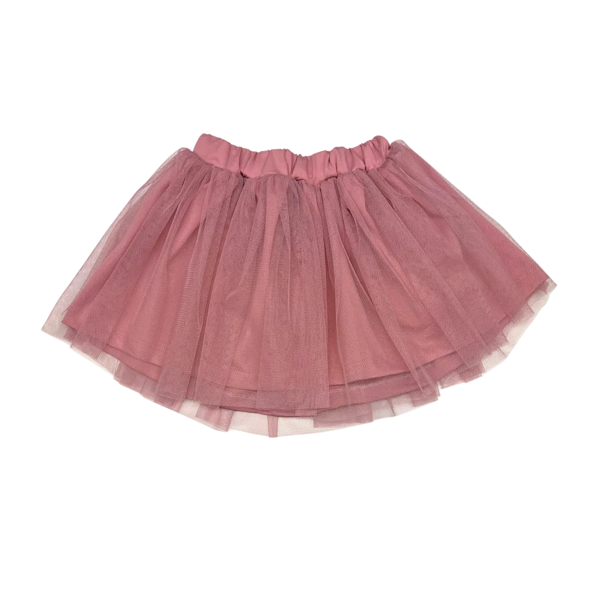 PUDROWA spódniczka tiul