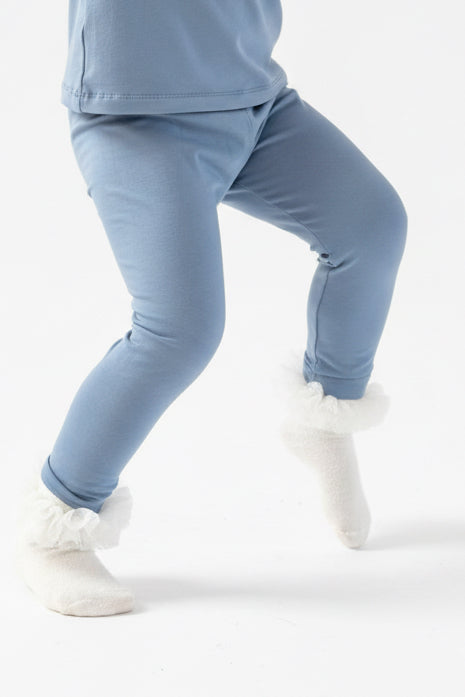 Legginsy Niebieski Jeans