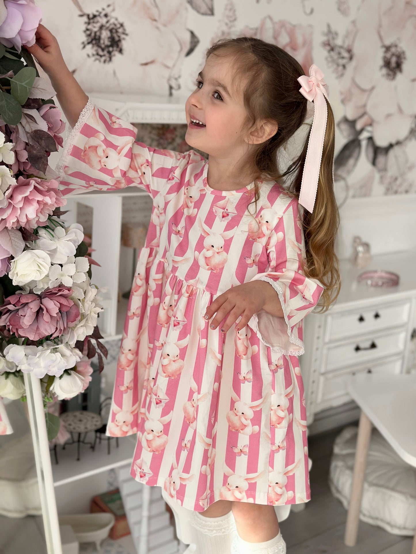 Sukienka Bunny Stripes
