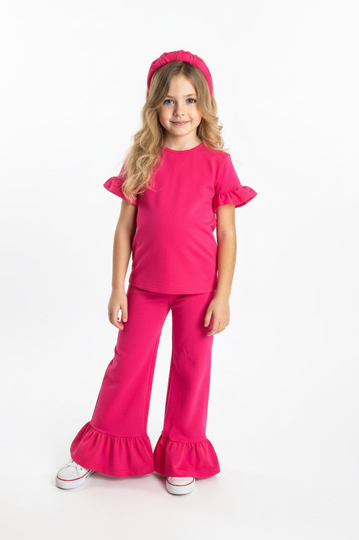 T-shirt Bella Fuksja