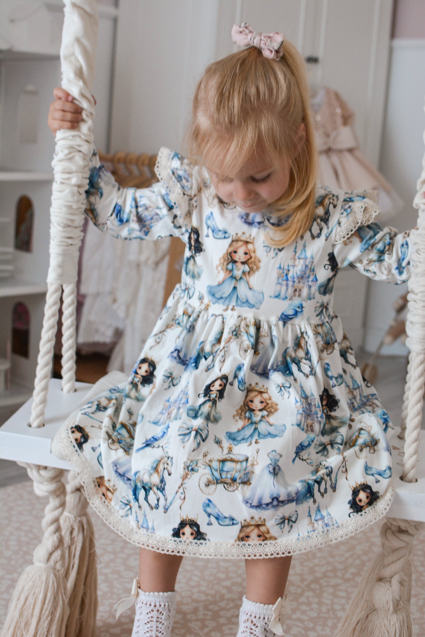 Sukienka Zimowa Księżniczka
