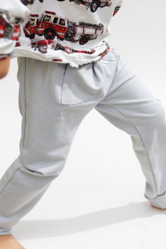 Niezawodne Spodnie Mleczny Szary